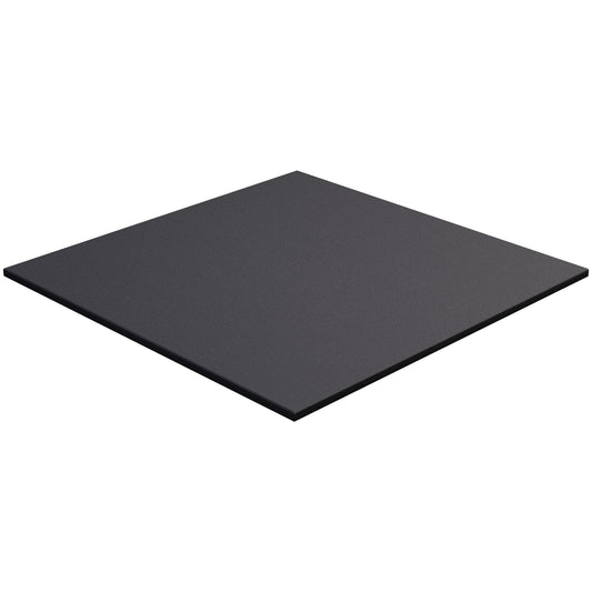 Bodenschutzmatte 100x100x2cm schwarz - MAXXUS