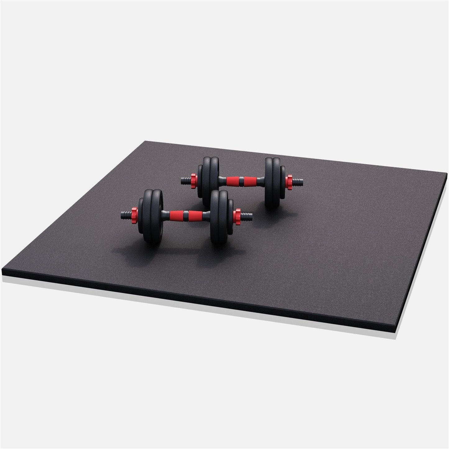 Bodenschutzmatte 100x100x2cm schwarz - MAXXUS