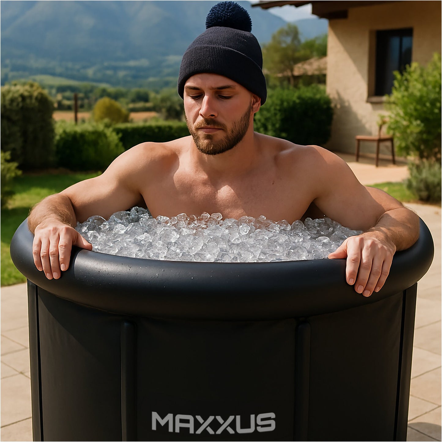 Eisbad XL 450 L – Aufblasbare Eistonne