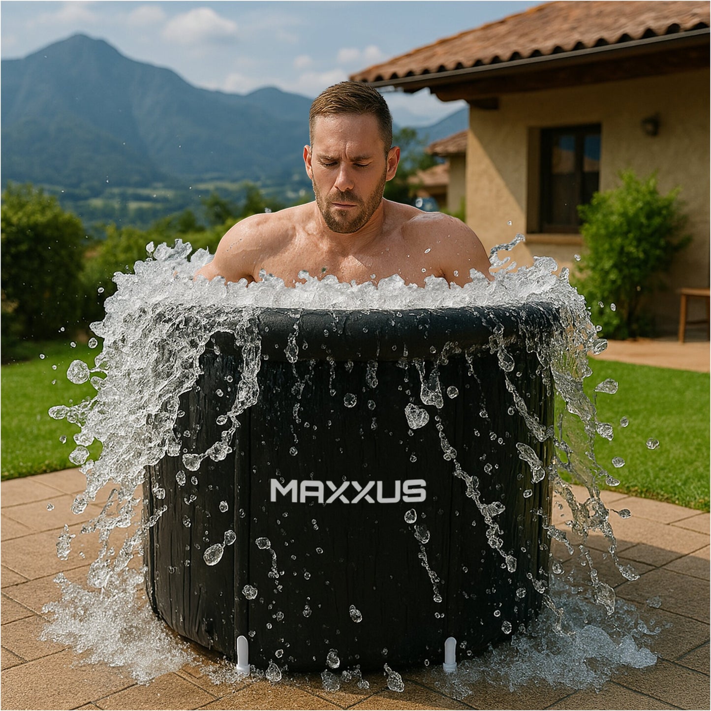 Eisbad XL 450 L – Aufblasbare Eistonne