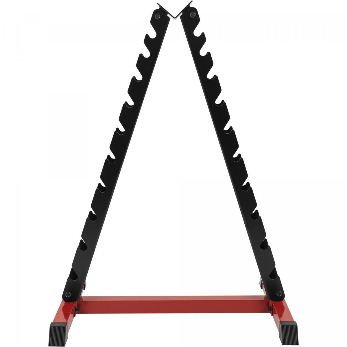 Hantelständer Schwarz/Rot - MAXXUS