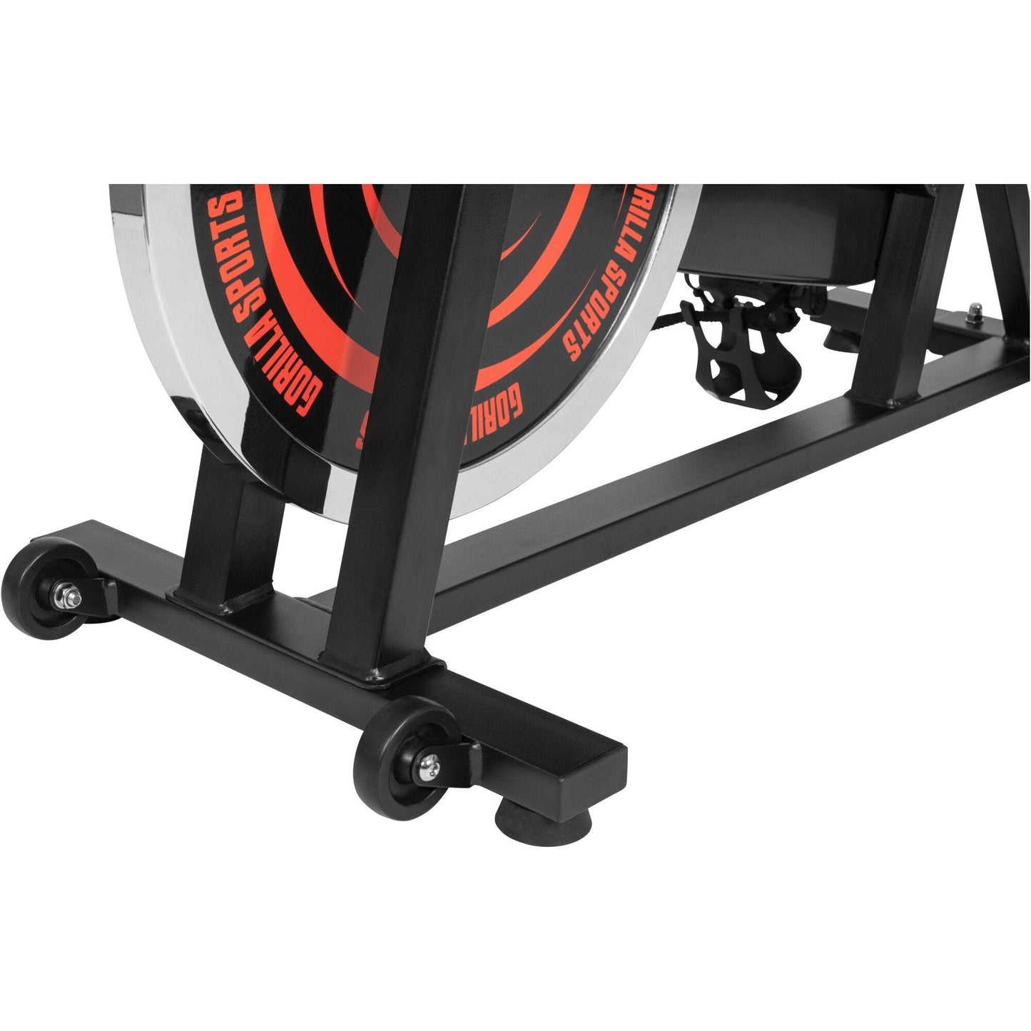 Indoor Cycling Fahrrad Schwarz/Rot - MAXXUS