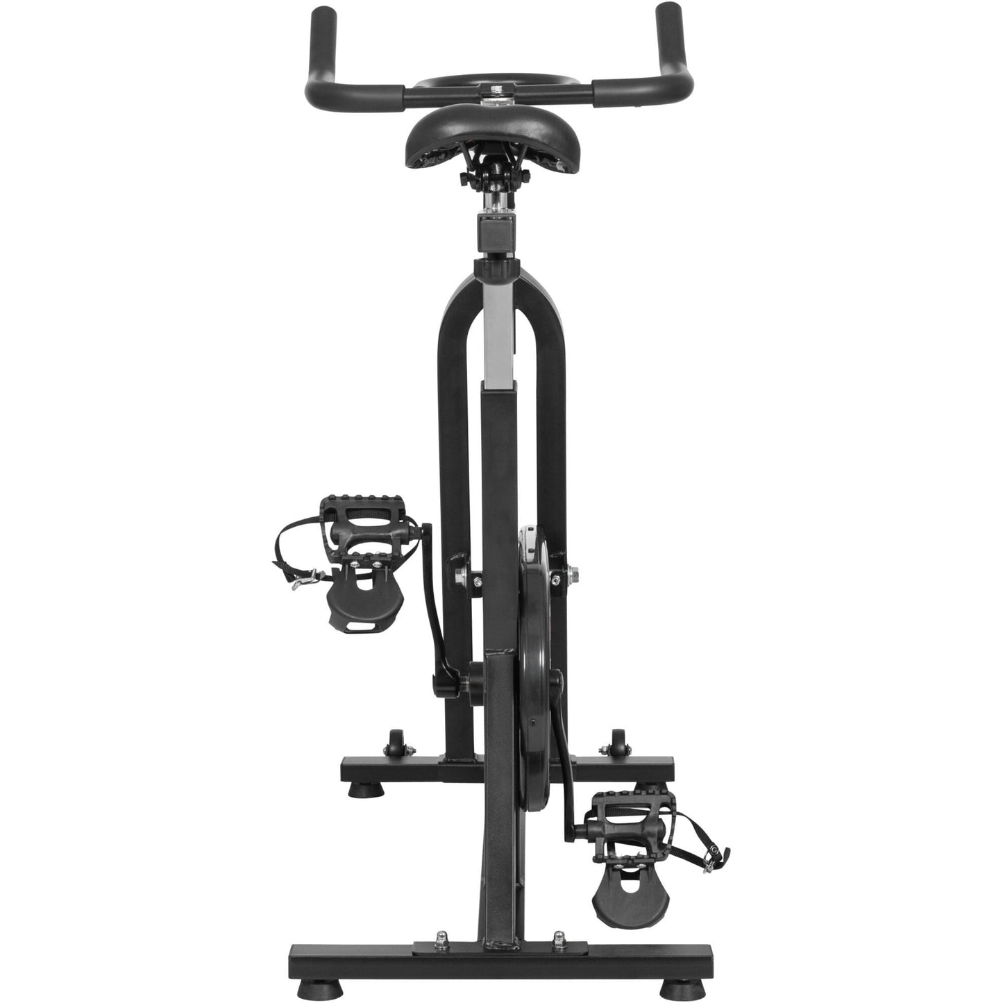 Indoor Cycling Fahrrad Schwarz/Rot - MAXXUS