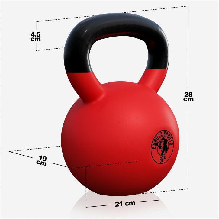 Kettlebell Gummi 2 - 32 kg - MAXXUS