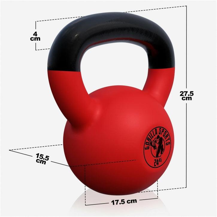Kettlebell Gummi 2 - 32 kg - MAXXUS