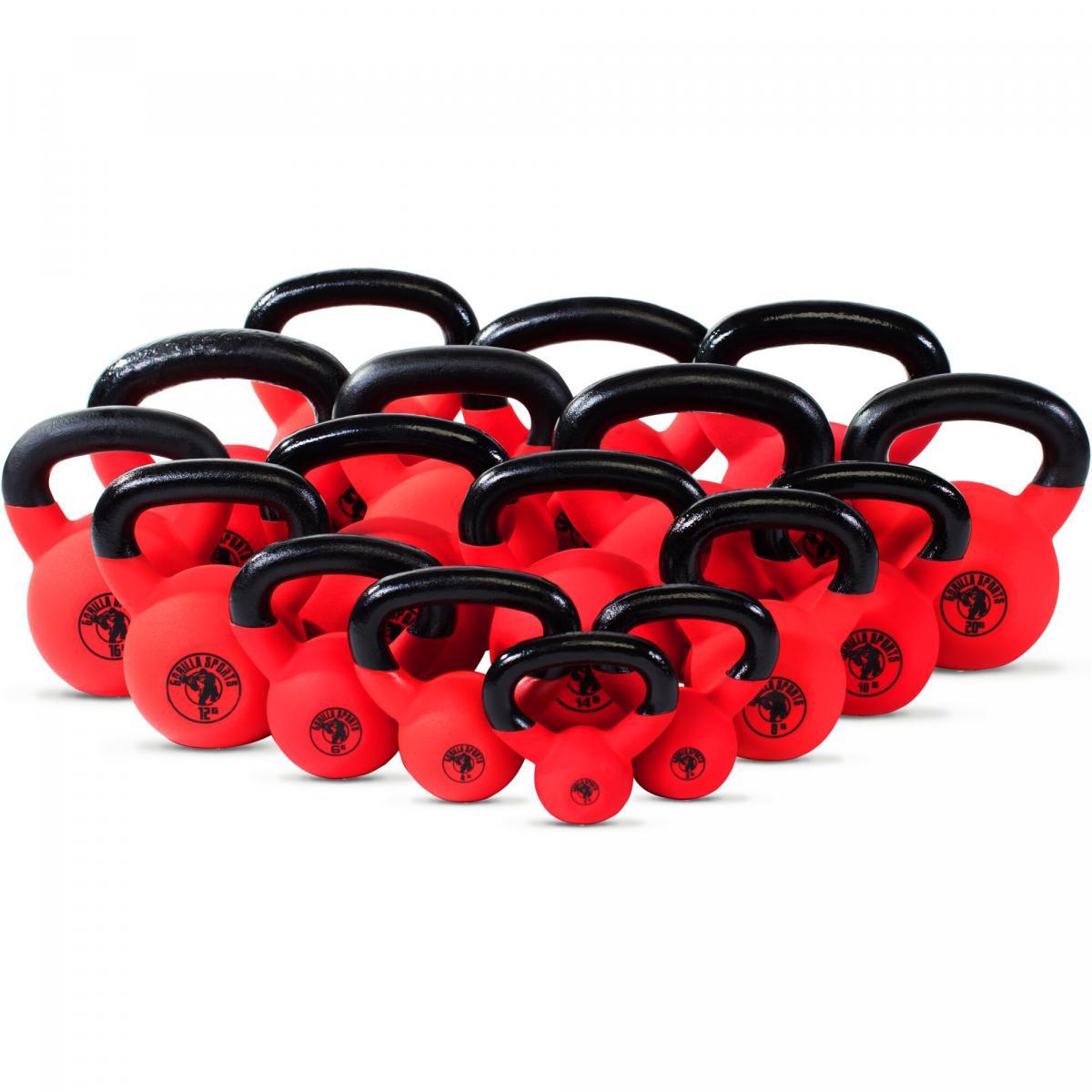 Kettlebell Gummi 2 - 32 kg - MAXXUS