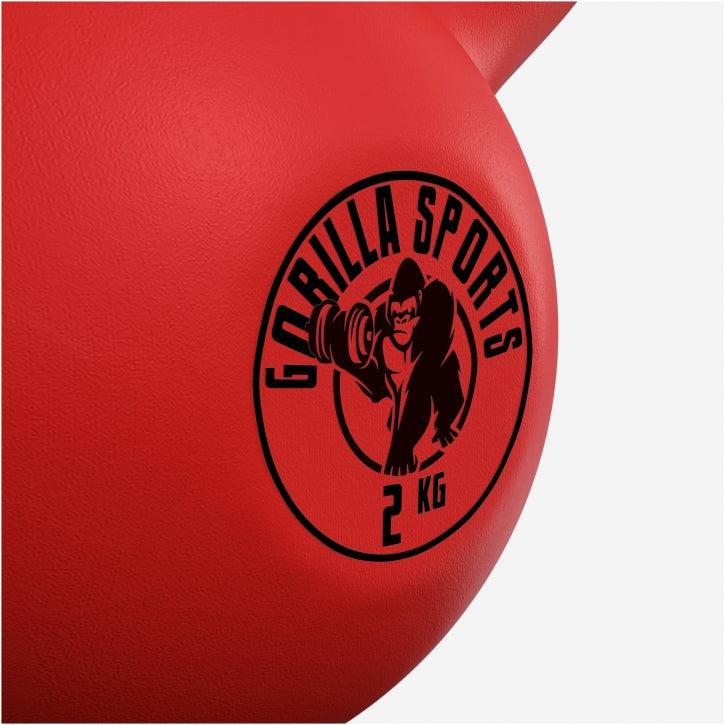 Kettlebell Gummi 2 - 32 kg - MAXXUS