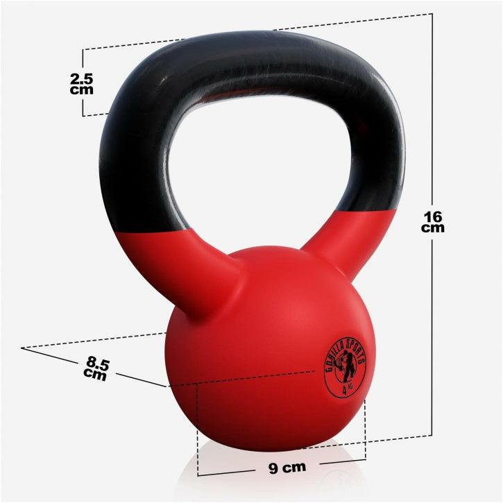 Kettlebell Gummi 2 - 32 kg - MAXXUS