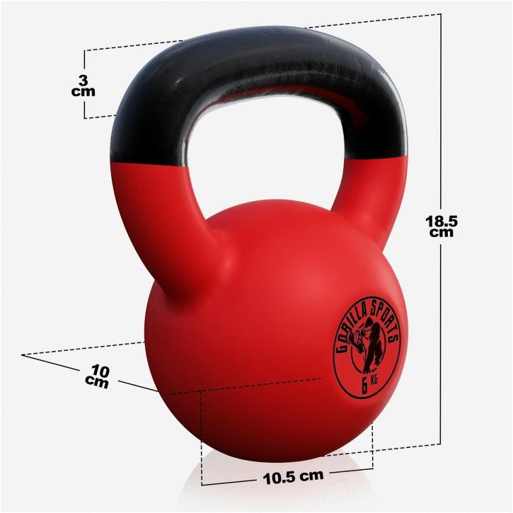 Kettlebell Gummi 2 - 32 kg - MAXXUS