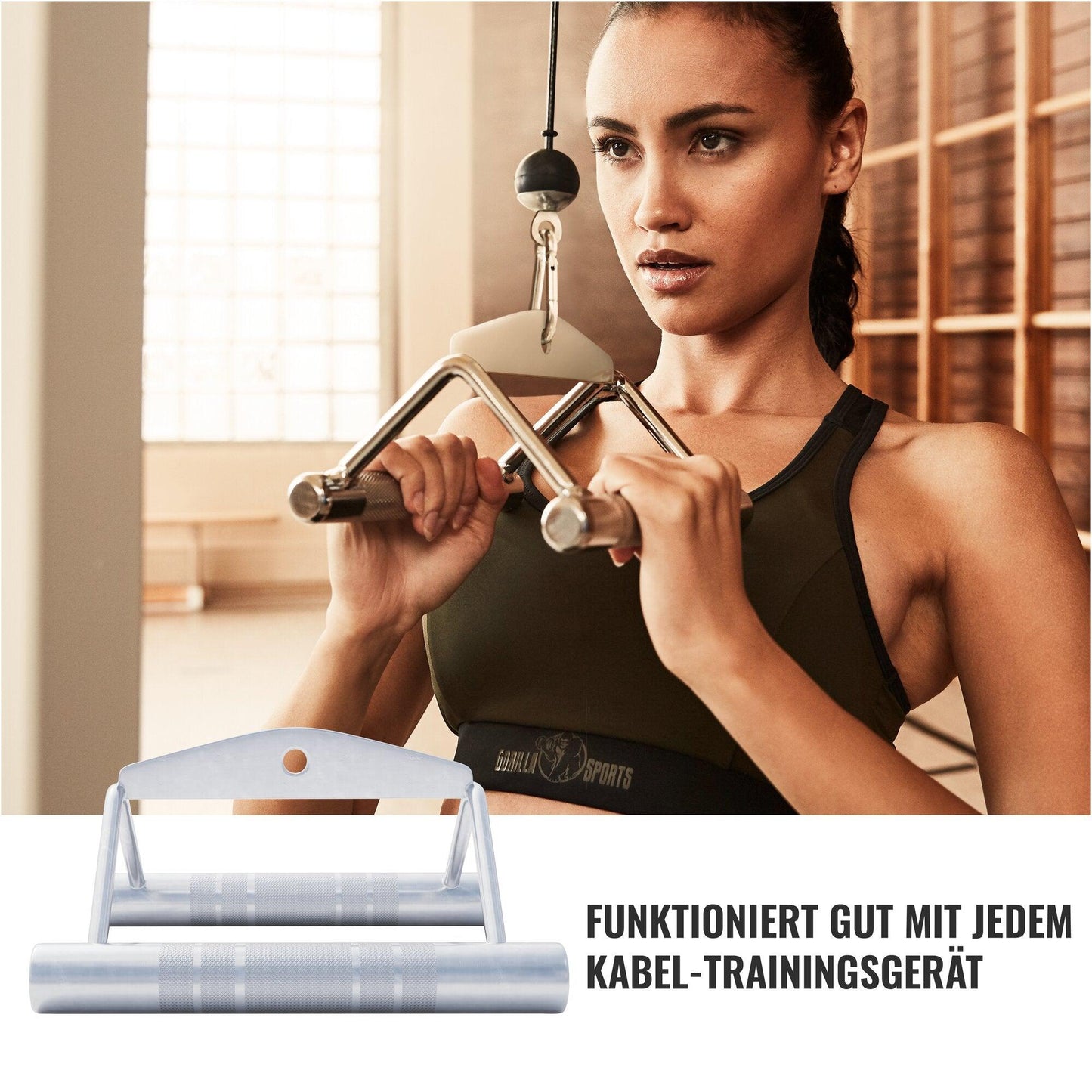 Parallel Griff, Rudergriff weiter Griff Chrom - MAXXUS