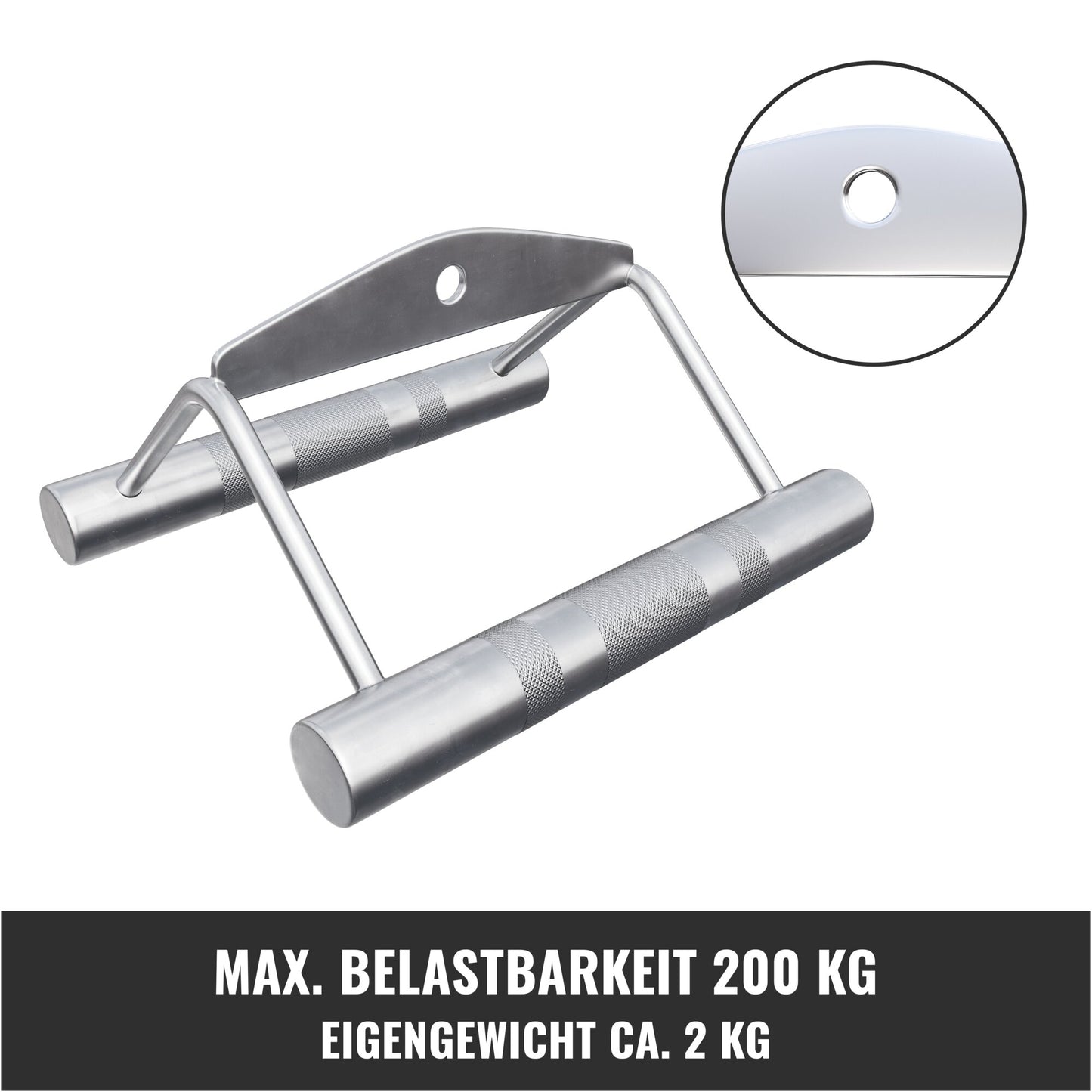 Parallel Griff, Rudergriff weiter Griff Chrom