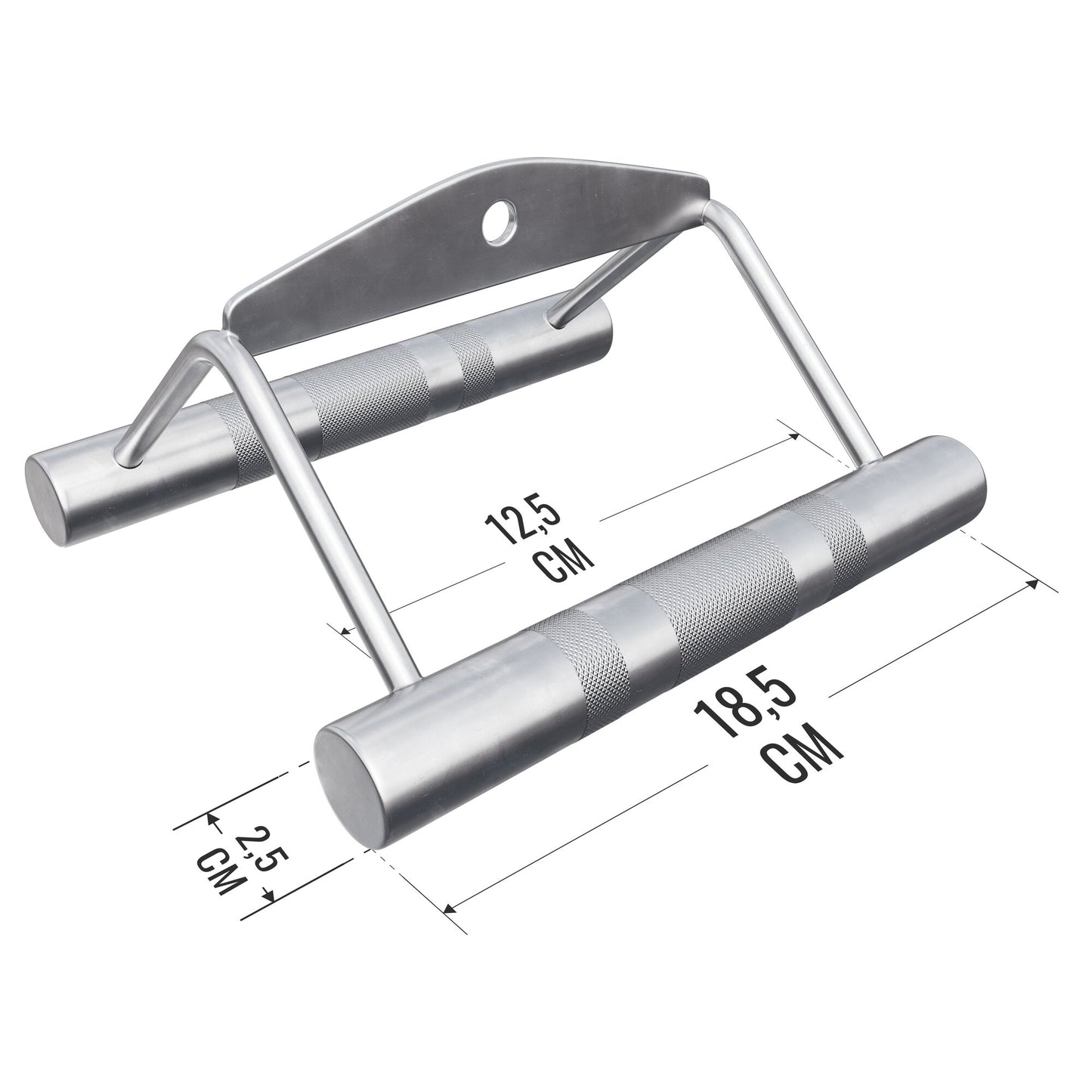 Parallel Griff, Rudergriff weiter Griff Chrom