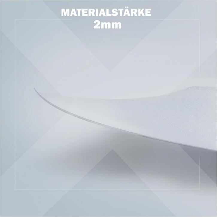 Bodenschutzmatte, transparent 130 x 80 cm - MAXXUS