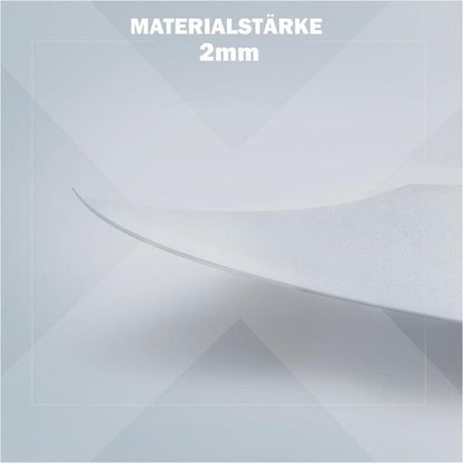 Bodenschutzmatte, transparent 130 x 80 cm - MAXXUS