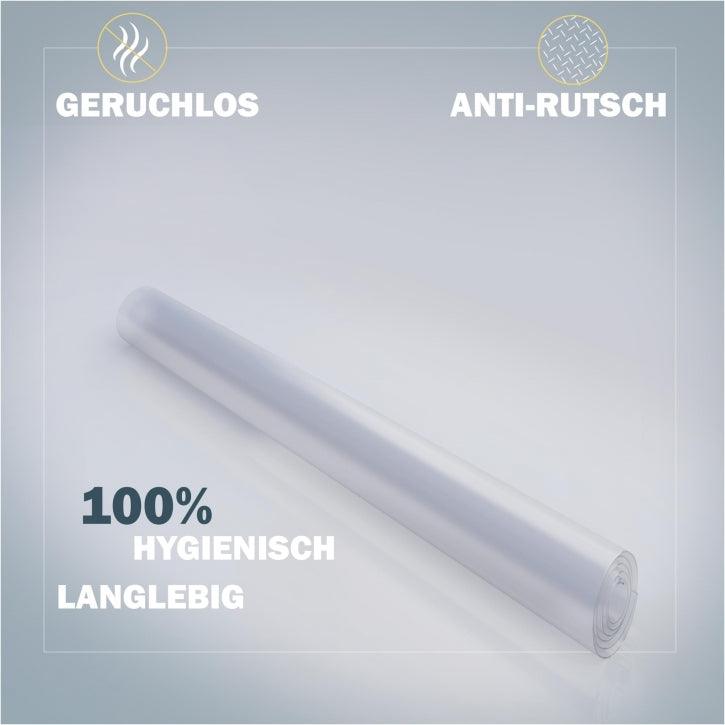 Bodenschutzmatte, transparent 130 x 80 cm - MAXXUS