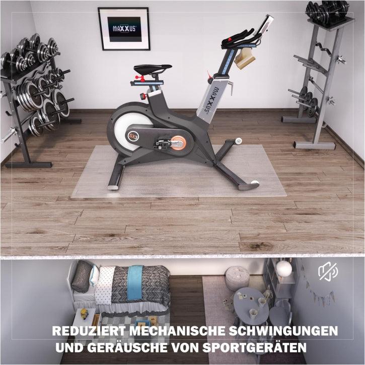Bodenschutzmatte, transparent 130 x 80 cm - MAXXUS