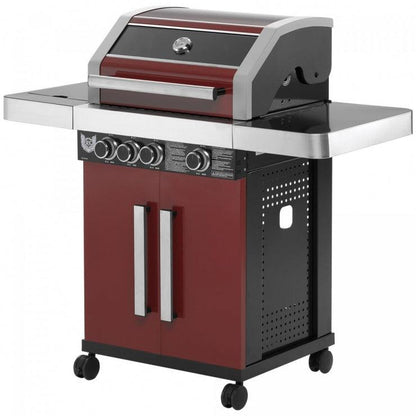 Gasgrill BBQ Chief 6.0 - Farbe rot - MAXXUS