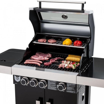 Gasgrill BBQ Chief 6.0 - Farbe schwarz - MAXXUS