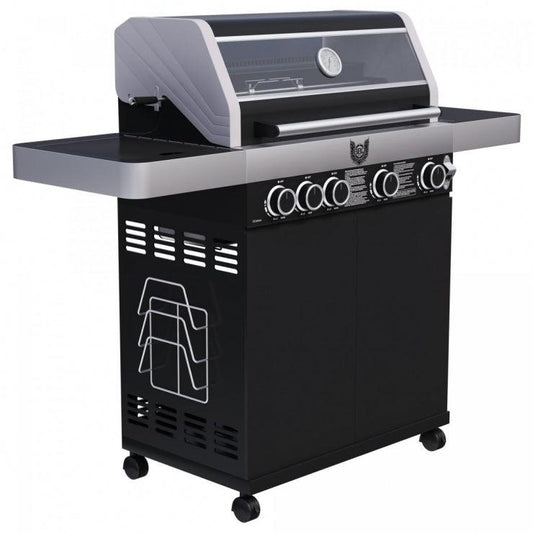 Gasgrill BBQ CHIEF 9.0, schwarz - MAXXUS