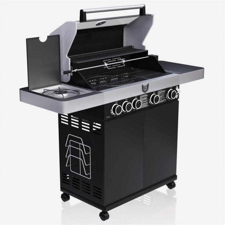 Gasgrill BBQ CHIEF 9.0, schwarz - MAXXUS