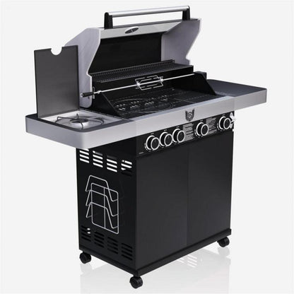 Gasgrill BBQ CHIEF 9.0, schwarz - MAXXUS