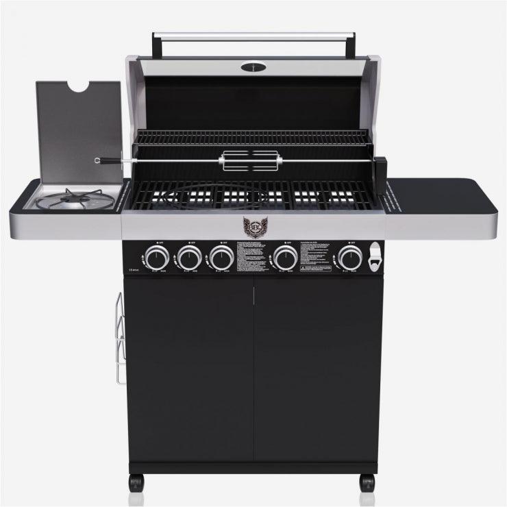 Gasgrill BBQ CHIEF 9.0, schwarz - MAXXUS
