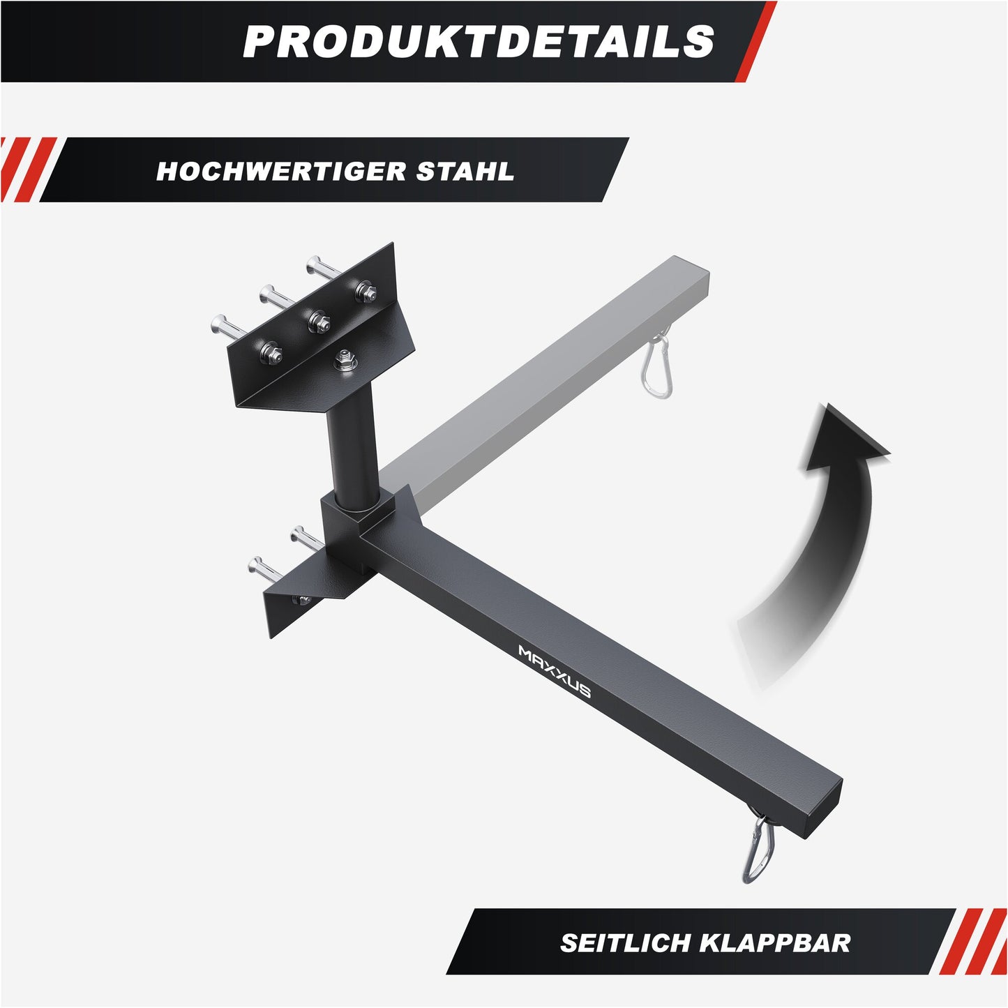 Wandhalter für Boxsäcke klappbar