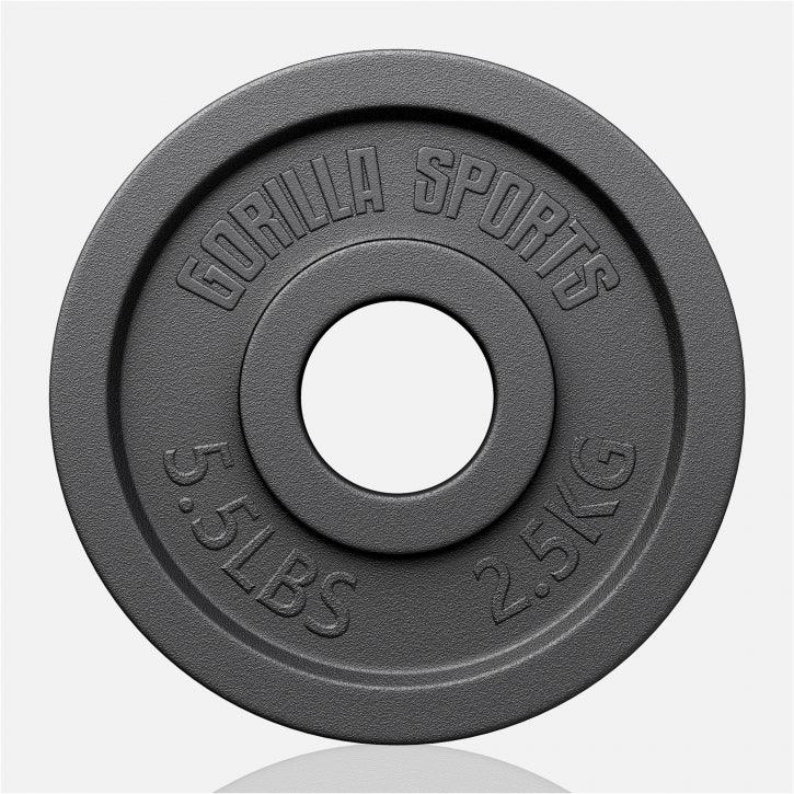 Hantelscheibe Olympia 50/51 mm Gusseisen 1,25 - 25 kg - MAXXUS