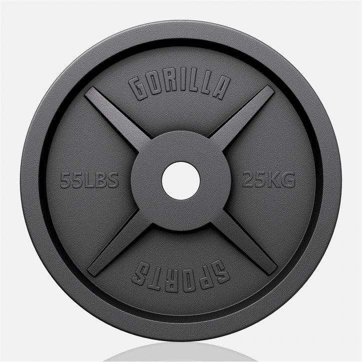 Hantelscheibe Olympia 50/51 mm Gusseisen 1,25 - 25 kg - MAXXUS