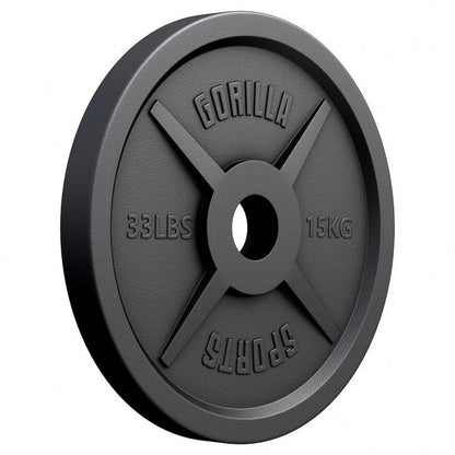 Hantelscheibe Olympia 50/51 mm Gusseisen 1,25 - 25 kg - MAXXUS