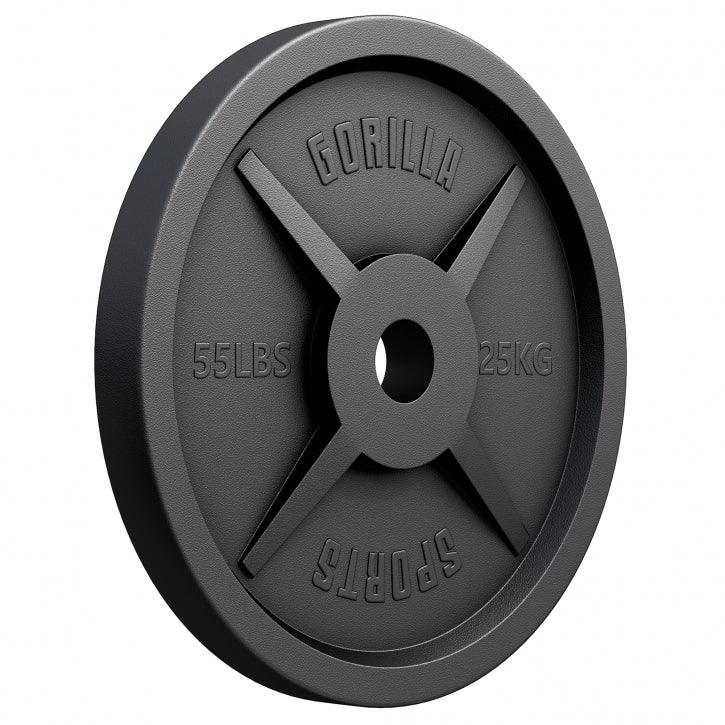 Hantelscheibe Olympia 50/51 mm Gusseisen 1,25 - 25 kg - MAXXUS