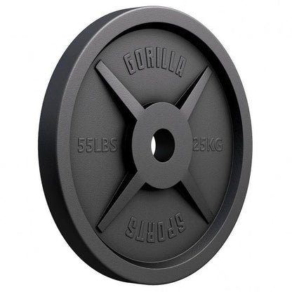 Hantelscheibe Olympia 50/51 mm Gusseisen 1,25 - 25 kg - MAXXUS