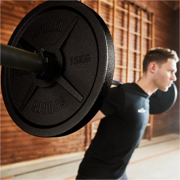 Hantelscheibe Olympia 50/51 mm Gusseisen 1,25 - 25 kg - MAXXUS
