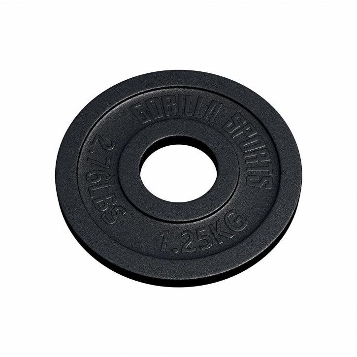 Hantelscheibe Olympia 50/51 mm Gusseisen 1,25 - 25 kg - MAXXUS