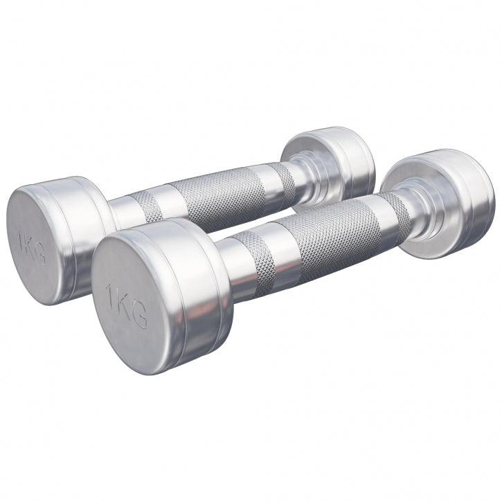 Kurzhantel Chrom 2 x 1 - 10 kg - MAXXUS
