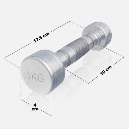 Kurzhantel Chrom 2 x 1 - 10 kg - MAXXUS