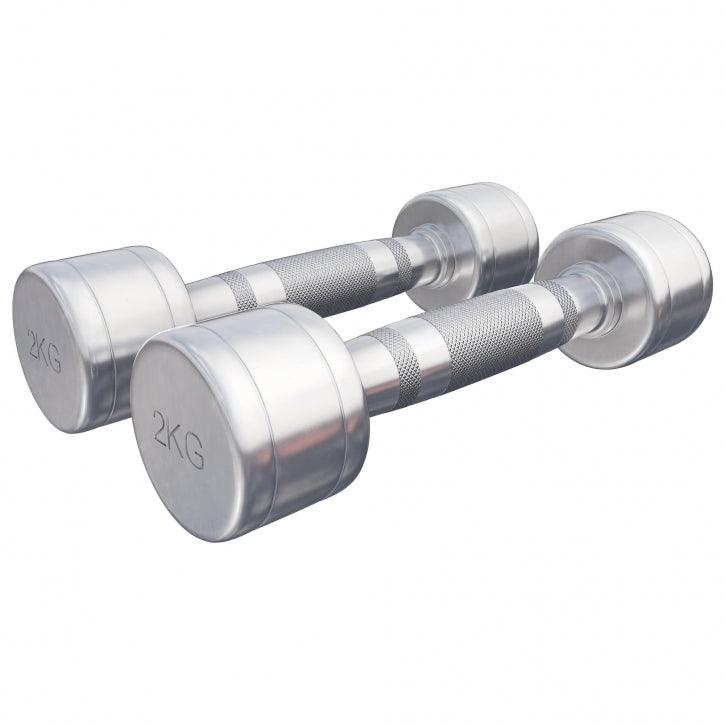 Kurzhantel Chrom 2 x 1 - 10 kg - MAXXUS