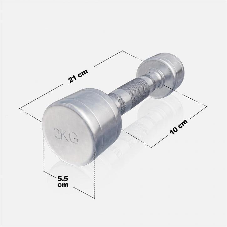 Kurzhantel Chrom 2 x 1 - 10 kg - MAXXUS