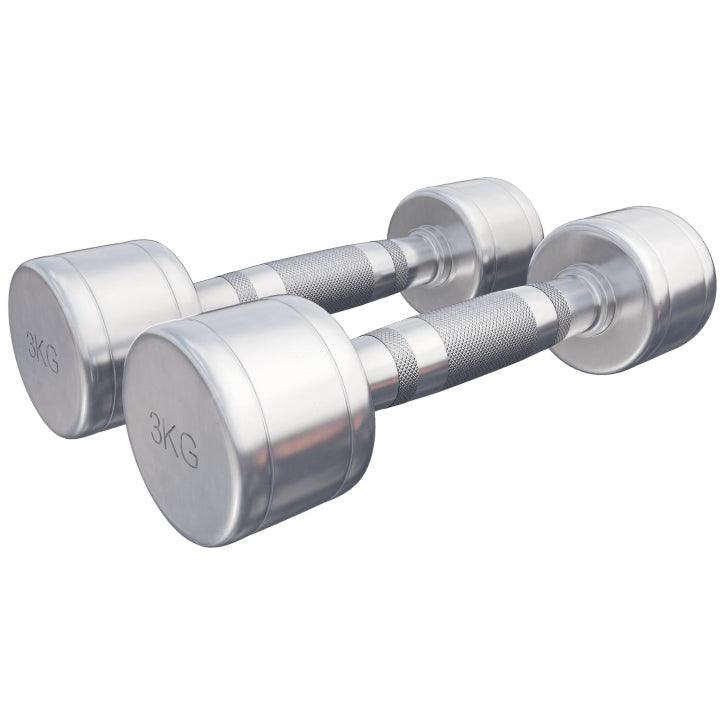 Kurzhantel Chrom 2 x 1 - 10 kg - MAXXUS