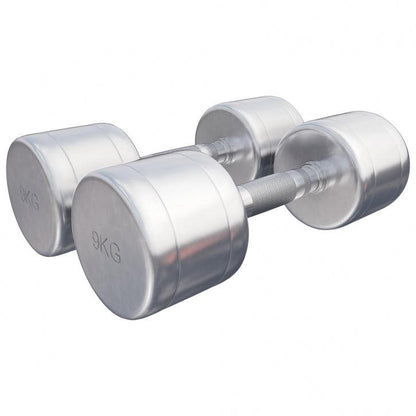 Kurzhantel Chrom 2 x 1 - 10 kg - MAXXUS