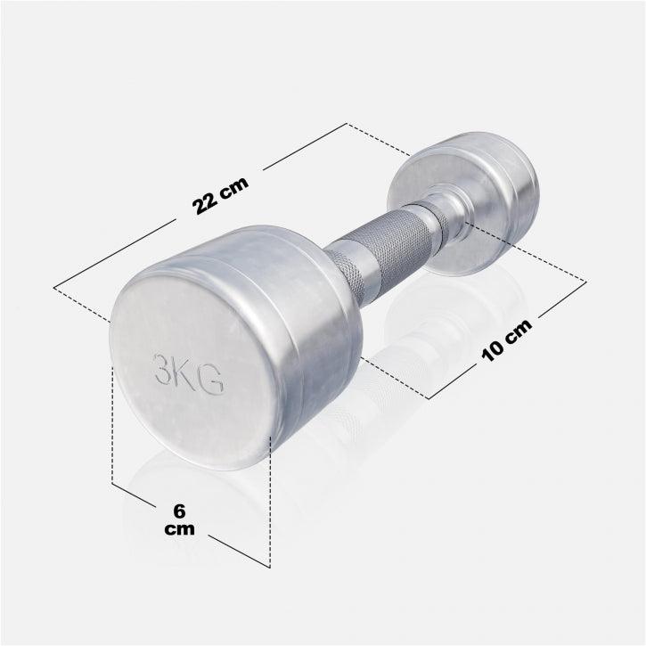 Kurzhantel Chrom 2 x 1 - 10 kg - MAXXUS