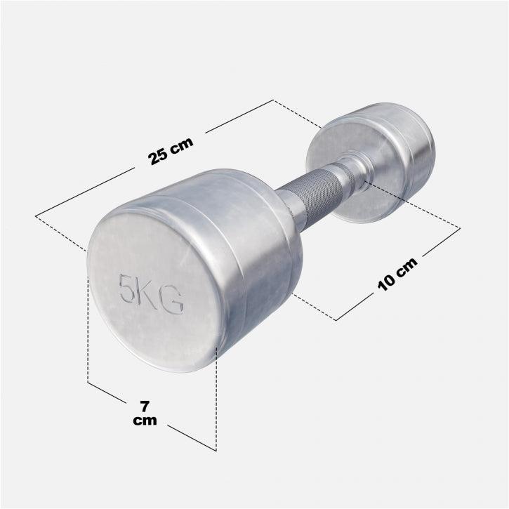 Kurzhantel Chrom 2 x 1 - 10 kg - MAXXUS