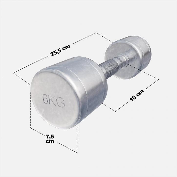 Kurzhantel Chrom 2 x 1 - 10 kg - MAXXUS