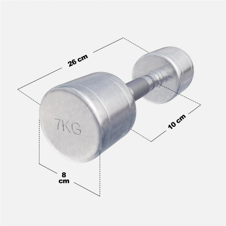 Kurzhantel Chrom 2 x 1 - 10 kg - MAXXUS