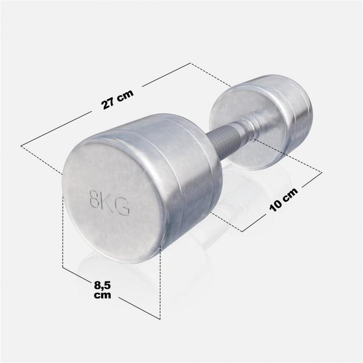 Kurzhantel Chrom 2 x 1 - 10 kg - MAXXUS