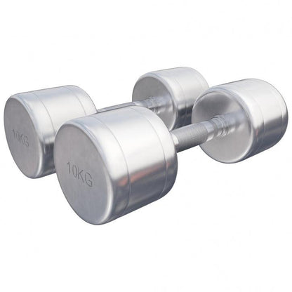 Kurzhantel Chrom 2 x 1 - 10 kg - MAXXUS