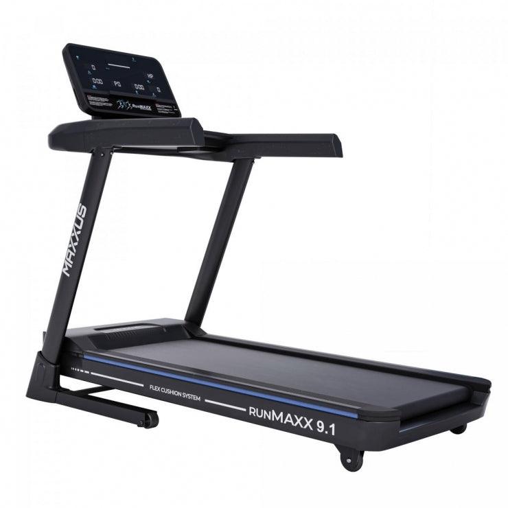 Laufband RunMaxx 9.1, Farbe Schwarz - MAXXUS