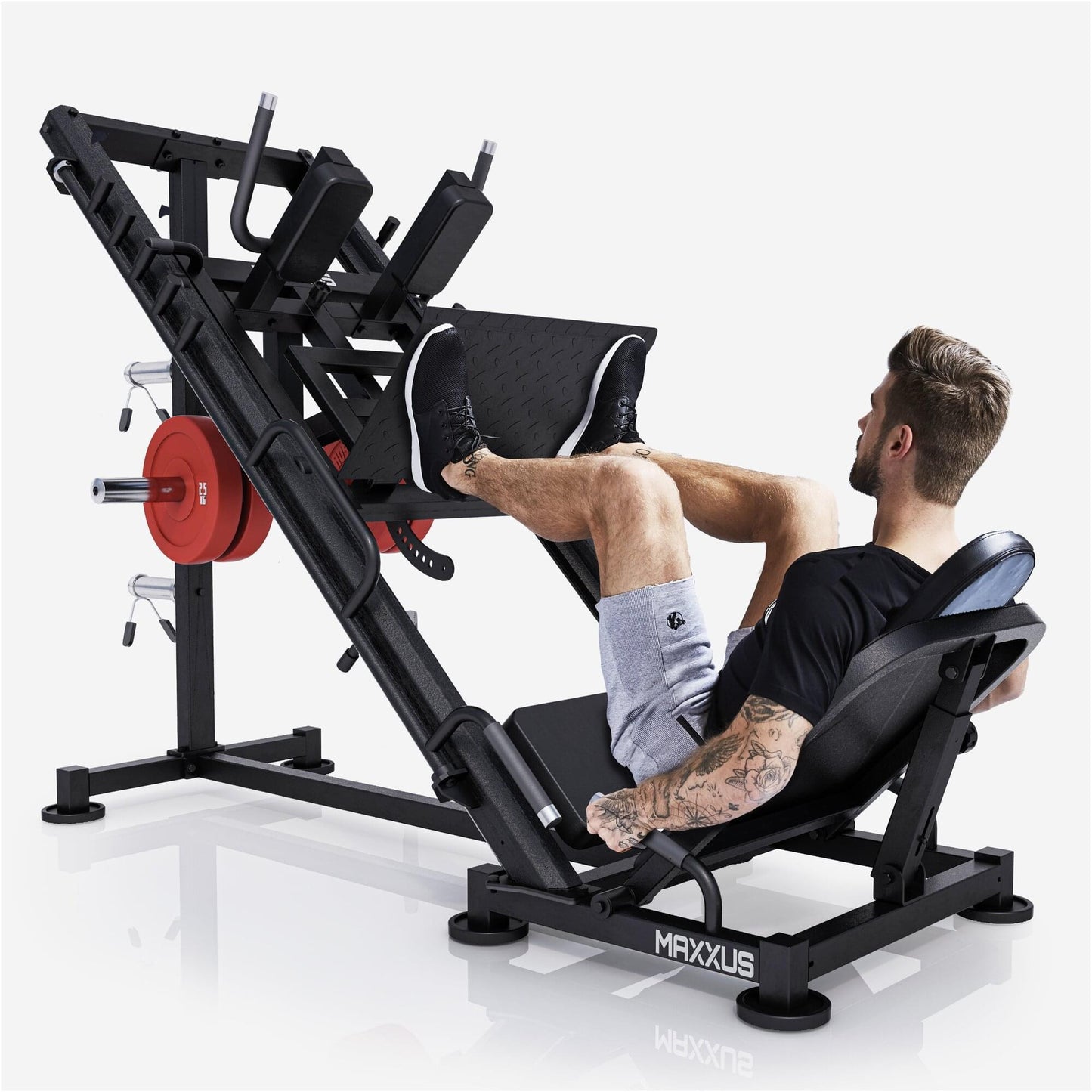 MAXXUS 2in1 Beinpresse - Hackenschmidt und Beinpresse - MAXXUS