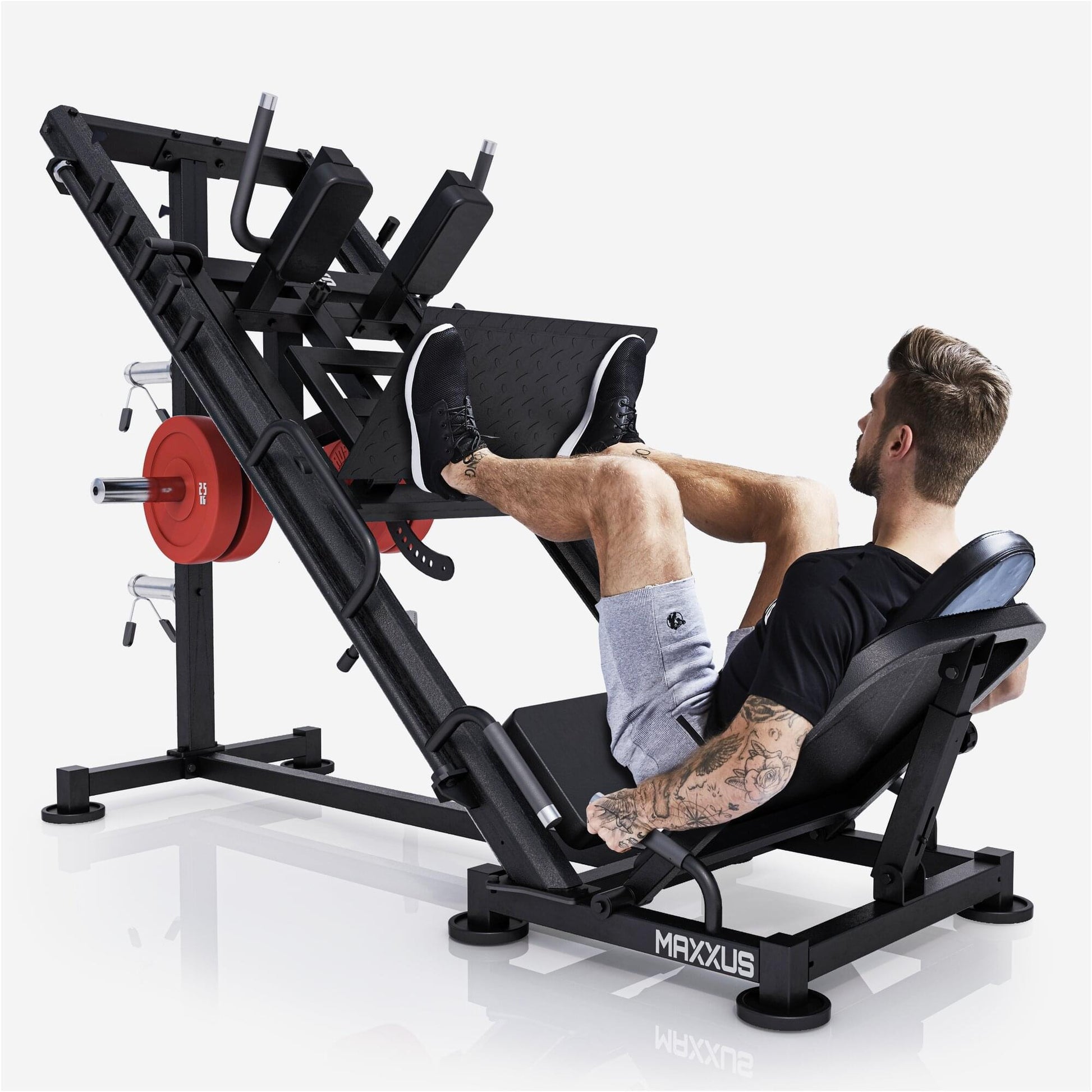 MAXXUS 2in1 Beinpresse - Hackenschmidt und Beinpresse - MAXXUS