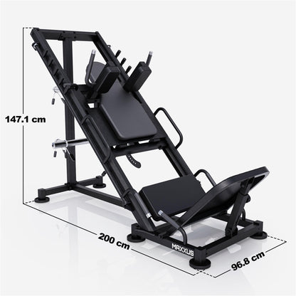 MAXXUS 2in1 Beinpresse - Hackenschmidt und Beinpresse - MAXXUS